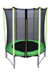 Capetan®Garden Jump Premium trampolin sa W nogama, promjer 140cm za vanjsku/unutarnju  uporabu, s pocinčanom konstrucijom, i jednostavno montirajućom zaštitnom mrežom.