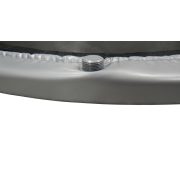 Capetan® Fit Fly Silver To Fold sklopivi trampolin 122cm, sa srebrnasto sivom spužvom za zaštitu opruga, kapacitet opterećenja 200kg