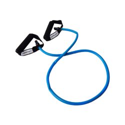   Capetan® Elastična  fitness tube - gumeno uže -  s mekanim pjenastim držanjem.  Snažne jačine