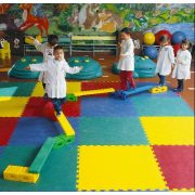  Predškolski set za balansiranje sa šarenim paletama, element za balansiranje u obliku mosta, pribor za vježbanje s preprekom