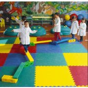 Predškolski set za balansiranje sa šarenim paletama, element za balansiranje u obliku mosta, pribor za vježbanje s preprekom Predškolski set za balansiranje sa šarenim paletama, element za balansiranje u obliku mosta, pribor za vježbanje s preprekom