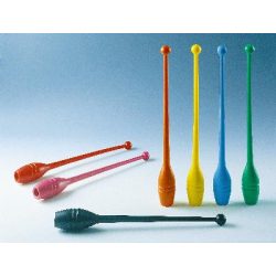   Čunjevi za gimnastiku, bijeli, plastični. Ritmička gimnastika, 155gr, visine 45 cm, RG