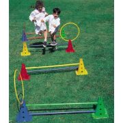   Tactic Sport Aktivna igra set za razvoj pokreta, Saltarello Maxi sa 50 cm visokim, šupljim čunjevima sa zaobljenim potplatom