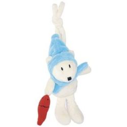 Plišani polarni medvjedić za uspavljivanje, 20x11 cm