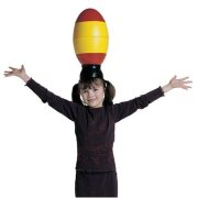   Jaje za balansiranje, sredstvo za balansiranje koje se može staviti na glavu – Gonge