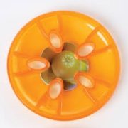 Kamen za hodanje od mekane gel-gume, serija u narančastoj boji, set od 4 komada – Gonge za razvoj pokreta