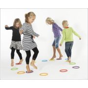 Activity rings prsten za razvoj spretnosti, set od 6 komada, elastična karika promjera 16 cm, Gonge Activity rings prsten za razvoj spretnosti, set od 6 komada, elastična karika promjera 16 cm, Gonge