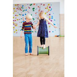   Gonge valjak (bubanj) za kotač za trčanje, za razvijanje pokreta, zelena boja