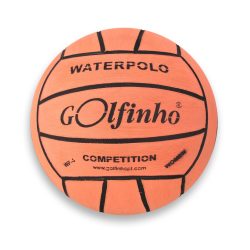   Golfinho Competition Fluo vaterpolo lopta, fluorescentna narančasta boja, No.4 ženska i juniorska natjecateljska vaterpolo lopta