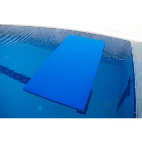 Tepih za plivanje 100x50x4,5 cm kvadratna plava ploča 1 komad, od EVA pjene