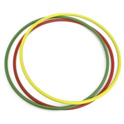   Slalom obruči za ronjenje, 3-dijelni set s promjerom 70 cm, 2 otežane, 1 bez težine