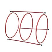 Tunel za ronjenje izgradiv do 100 cm dužine s 3 otežana podvodna obruča promjera 75 cm i spojnih šipki Tunel za ronjenje izgradiv do 100 cm dužine s 3 otežana podvodna obruča promjera 75 cm i spojnih šipki