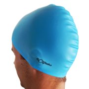 Silikonska kapa za plivanje, svjetloplava