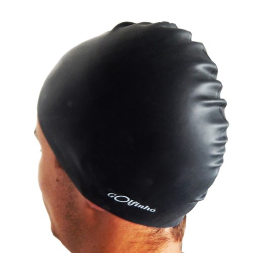 Silikonska kapa za plivanje, crna