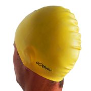 Silikonska kapa za plivanje, žuta