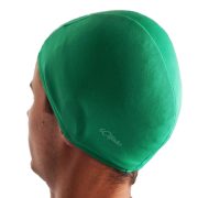 Poliesterska kapa za plivanje, zelena, elastični tekstil