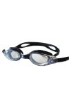 Silikonske naočale za plivanje London, antifog, za odrasle – Crni okvir prozirne leće