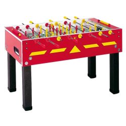   Garlando G-500W vanjski stol za stolni nogomet CRVENI sa prijelaznim šipkama
