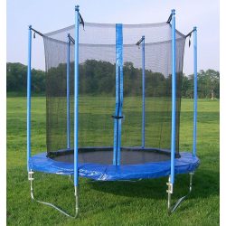   Garlando Combi M promjera 244cm.Vanjski, sigurnosni set trampolina. Ekstra siguran sa niskom sigurnosnom mrežom (60 cm)
