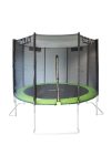Capetan® Safe Fly je ekstra stabilan sa zakrivljenim nogama, premium sigurnosni trampolin sa sigurnosnom mrežom promjera 251 cm