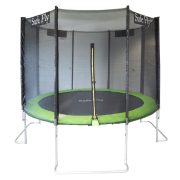   Capetan® Safe Fly je ekstra stabilan sa zakrivljenim nogama, premium sigurnosni trampolin sa sigurnosnom mrežom promjera 251 cm