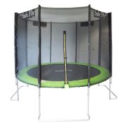 Capetan® Safe Fly je ekstra stabilan sa jedinstvenim zakrivljenim nogama, premium sigurnosni trampolin sa sigurnosnom mrežom promjera 305 cm Capetan® Safe Fly je ekstra stabilan sa jedinstvenim zakrivljenim nogama, premium sigurnosni trampolin sa sigurnosnom mrežom promjera 305 cm