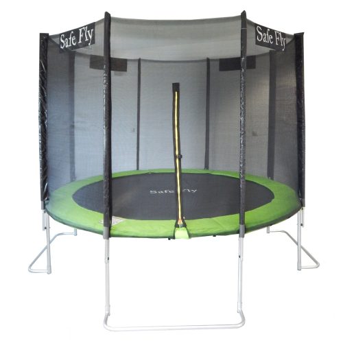 Capetan® Safe Fly sa ekstra stabilnim nogama, premium sigurnosni trampolin sa sigurnosnom mrežom promjera 366 cm