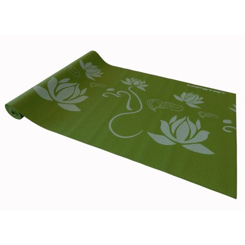 Capetan® 173x61x0,4cm Joga tepih u zelenoj boji s uzorcima 