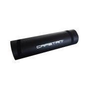   Capetan® Professional Line NBR fitnes strunjača s karikama  dimenzije 180x61x1cm, crna, sa elastičnom trakom za nošenje