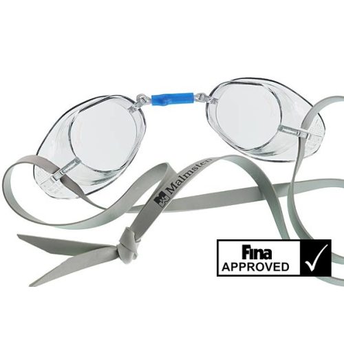 Švedske naočale za plivanje sa  prozirnim lećama - clear, naočale za natjecanja odobrene od FINA , Malmsten