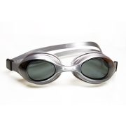   Malmsten Aqtiv naočale za plivanje za odrasle, srebrni okvir, leća dimnosiva, futrola sa zipom
