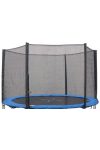 Sigurnosna mreža za za trampolin 396 cm  Fun i Fly High, sa 8 stupova i 4 w noge, vanjska mreža sa navlačenjem na stupove