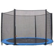   Sigurnosna mreža za trampolin 244 cm  Fun i Fly High, Selector, sa 6 stupova i 3 w noge, vanjska mreža 