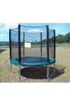 Capetan® Olive trampolin sa 25% povećanim brojem opruga, 2,44 m promjera s zaštitnom mrežom, nosivosti 180 kg, opruge 60kom - Zbog povećanog broja opruga, najtrajniji trampolin
