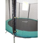 Capetan® Olive promjera 305 cm s 4 W noge s 8- stupa vanjski trampolin set sa zaštitnom mrežom, 160kg kapaciteta , 64komopruge - najstabilniji trampolin zbog povećane noge i opruga