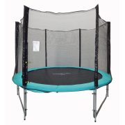   Trampolin Capetan® Selector 305cm promj.specijalno pričvršćivanje okvira T-elementom ojačan trampolin s iznimno visokom zaštitnom mrežom,debelom spužvom, visokom 80 cm skakačkom površinom