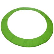   Capetan® 244 cm promj.Lime Zelene boje PVC trampolin štitnik opruga sa spužvom debljine 20 mm, zaštitna površina opruge od 26 cm.unutarnja spužva širine 23-24 cm