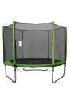 Capetan® Omega trampolin 183cm promjera sa sigurnosnom mrežom Lime Zelene boje 
