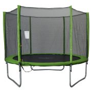   Capetan® Omega trampolin 183cm promjera sa sigurnosnom mrežom Lime Zelene boje 