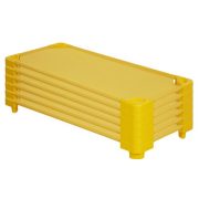 KREVET ZA DJEČJI VRTIĆTACTIC COLOR - POVIŠENI PLASTIČNI NASADNI KREVET ZA DJEČJI VRTIĆ X (133X58X15CM) ZUTE BOJE KREVET ZA DJEČJI VRTIĆTACTIC COLOR - POVIŠENI PLASTIČNI NASADNI KREVET ZA DJEČJI VRTIĆ X (133X58X15CM) ZUTE BOJE
