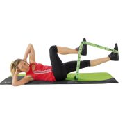 Elastiband® fitness pojačalo Gumeni Multiremen, gumirani remen srednje čvrstoće elastiband tekstilna traka,duga zelena 10kg otpornost, srednja 110x4cm Elastiband® fitness pojačalo Gumeni Multiremen, gumirani remen srednje čvrstoće elastiband tekstilna traka,duga zelena 10kg otpornost, srednja 110x4cm