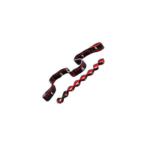 Elastiband pojačalo za fitness gumeni remen jak, 8 komada odjeljka 10 cm dužine, crni elastični remen od 15 kg, 80x4cm