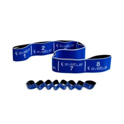   Elastiband® gumeni remen pojačalo za fitness, plavi 20kg snažan otpor, 8 odjeljka, 80x6cm