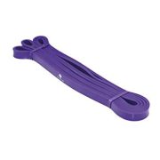 Power band za trening lateks traka pojačalo, 1,3x103cm, slaba, ljubičasta Power band za trening lateks traka pojačalo, 1,3x103cm, slaba, ljubičasta