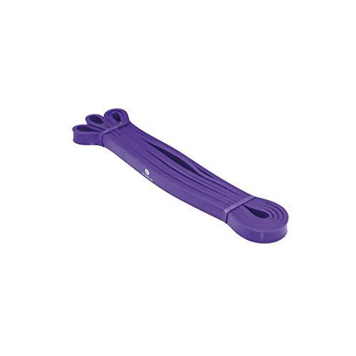 Power band za trening lateks traka pojačalo, 1,3x103cm, slaba, ljubičasta