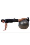 Fitball gimnastička lopta Pezzi maxafe, 65 cm - siva, ABS sigurnosni materijal
