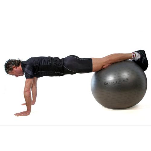 Fitball gimnastička lopta Pezzi maxafe, 65 cm - siva, ABS sigurnosni materijal