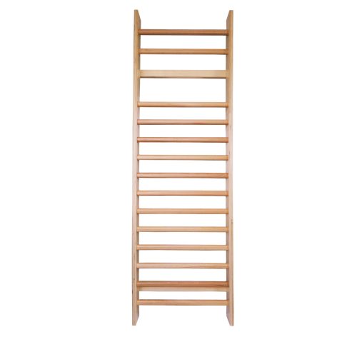Novi model elegantnih klasičnih švedskih ljestvi! Klasična izvedba za teretane Sobna veličina 226 x 72 x 15 cm Šperploča svjetli bočne stranice, pritke od tvrde bukve