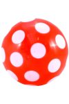 Šarena plastična lopta s točkicama promjera 220 mm s ventilom,može se napuhati,lopta igračka
