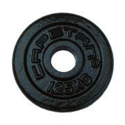 Capetan® 1,25kg čelični utegni disk s čekićnim lakom, s promjerom rupe 31mm Capetan® 1,25kg čelični utegni disk s čekićnim lakom, s promjerom rupe 31mm